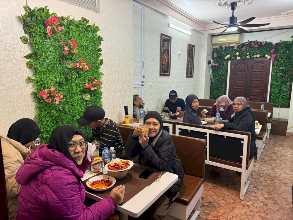 The cozy atmosphere of Kachi Kitchen